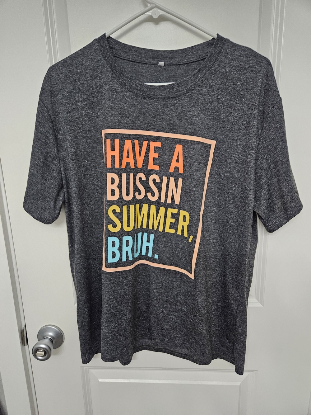 Have A Bussin Summer Graphic Tee - Dark Gray